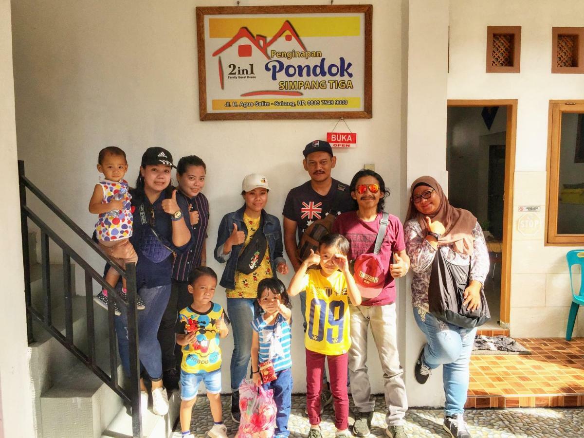 Pondok Simpang Tiga Сабанг Екстериор снимка