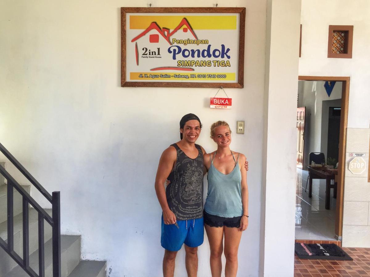 Pondok Simpang Tiga Сабанг Екстериор снимка